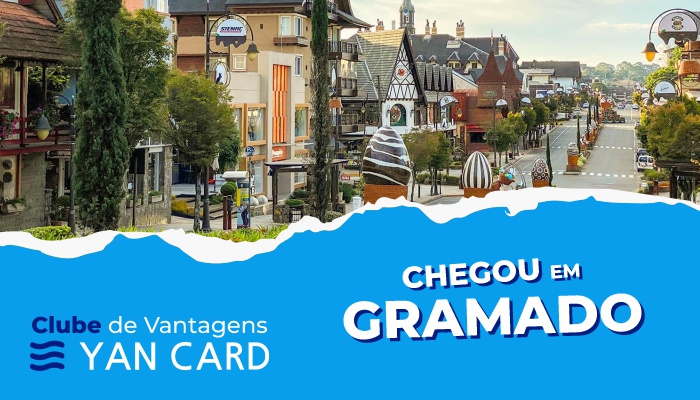 Chegou em Gramado